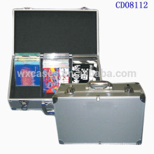high quality 60 CD disks(10mm)aluminum CD case from China factory wholesales